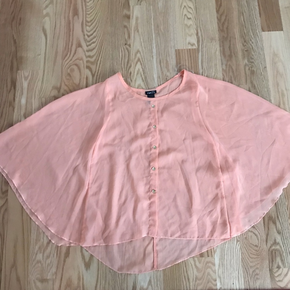 Peach Color Blouse